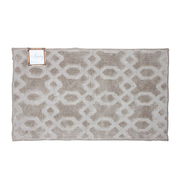 Monarch Brands Artistry Area Rug - Geo Pattern - 27in x 45in, Linen PNP-RA-2745GEO-LN - main